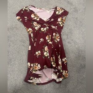 Stella Tweed Lavender Floral Dress